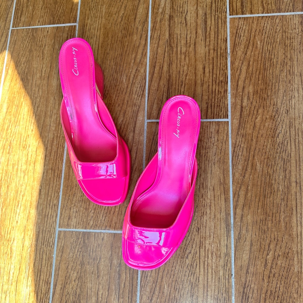 Sam Edelman Circus NY hot pink Barbie heels